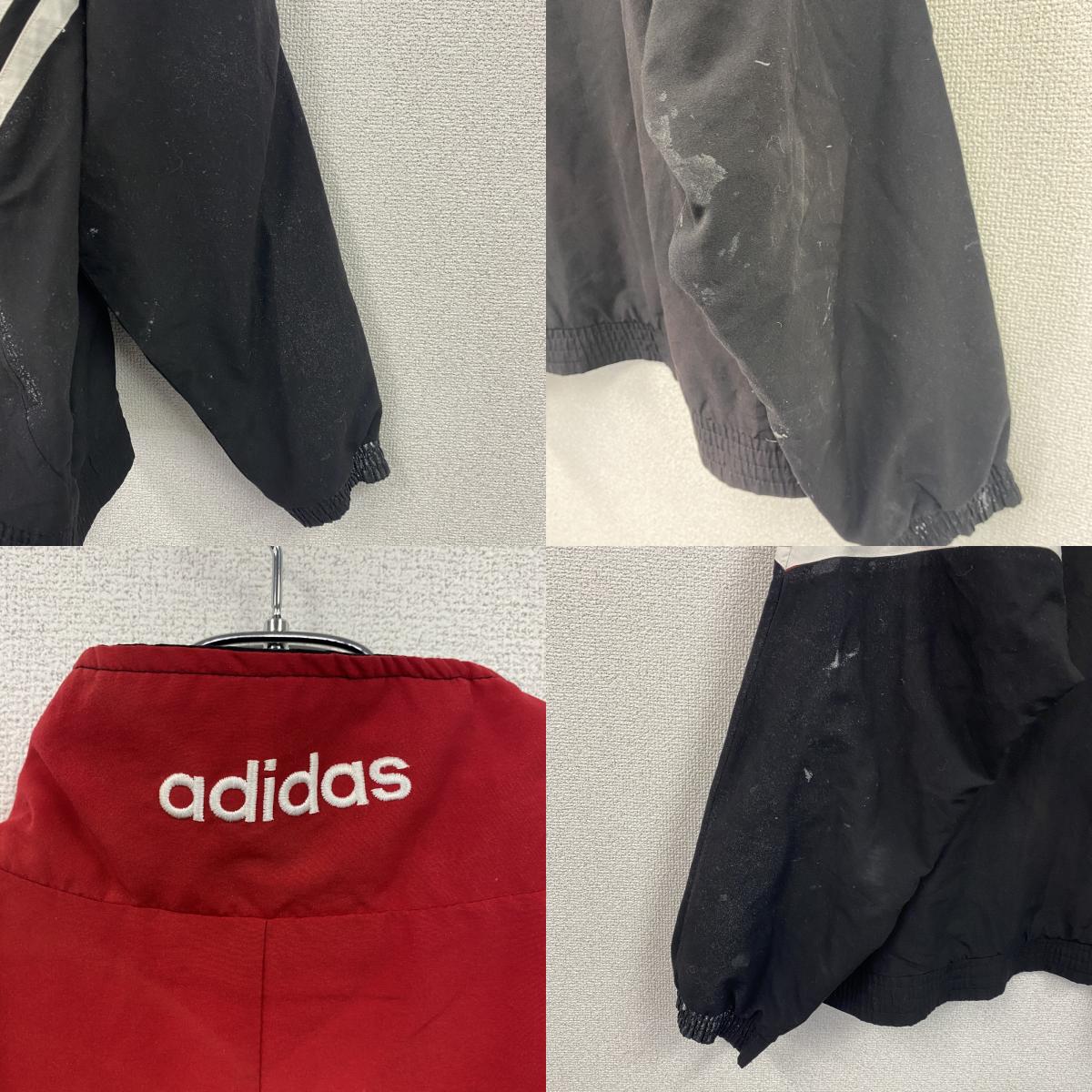90s　adidas　アディダス　ジャージ　フルジップジャケット　ヴィンテージ　マルチカラー　Fサイズ