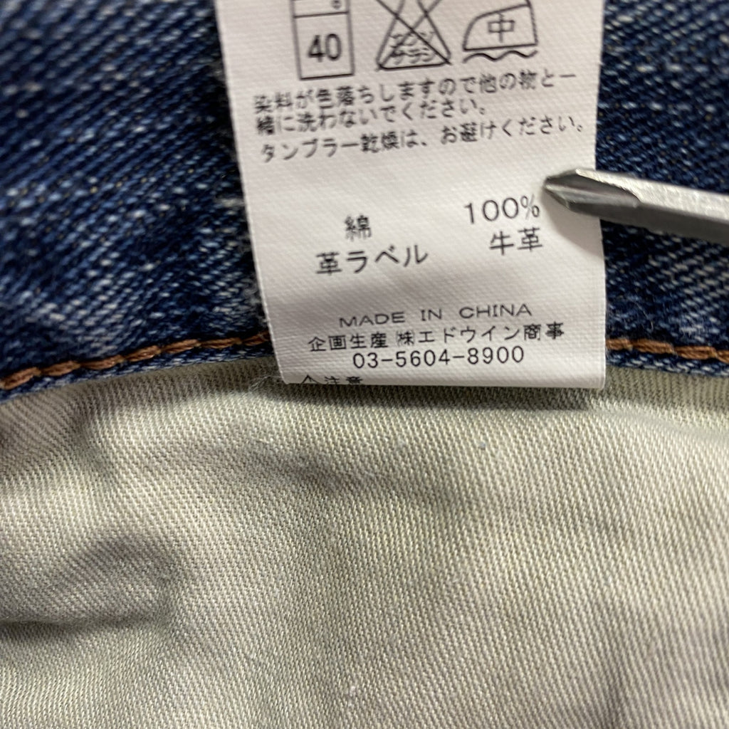 Lee　リー　デニムパンツ/ジーンズ　ジップフライ　インディゴ　28サイズ
