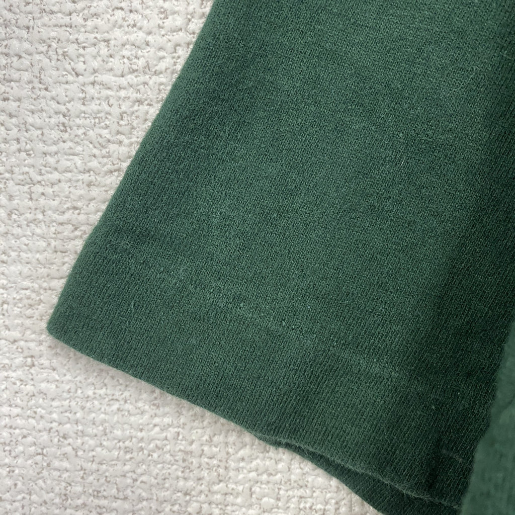 90s　FRUIT OF THE LOOM　半袖プリントTシャツ　ヴィンテージ　緑　グリーン　Lサイズ
