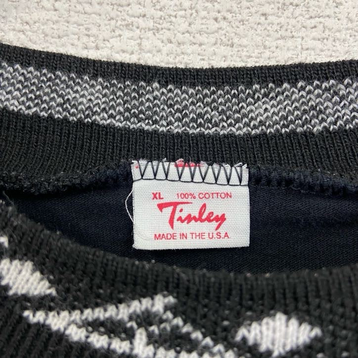 90s　Tinley　半袖プリントTシャツ　Coca-Cola　トライアスロン　シングルステッチ　企業ロゴ　黒　ブラック　XLサイズ