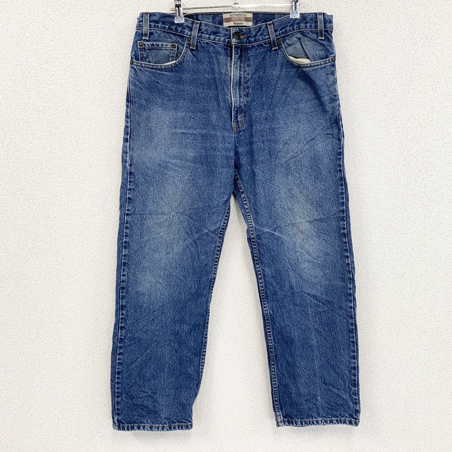Levi’s　リーバイス　SIDNATURE　デニムパンツ/ジーンズ　縦落ち　インディゴ　W38サイズ