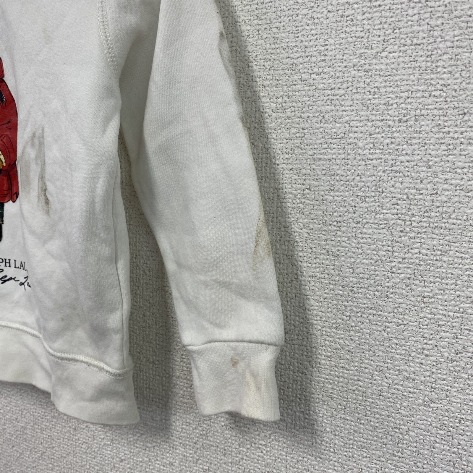 POLO RALPH LAUREN　ポロラルフローレン　スウェット/トレーナー　白　ホワイト　4サイズ
