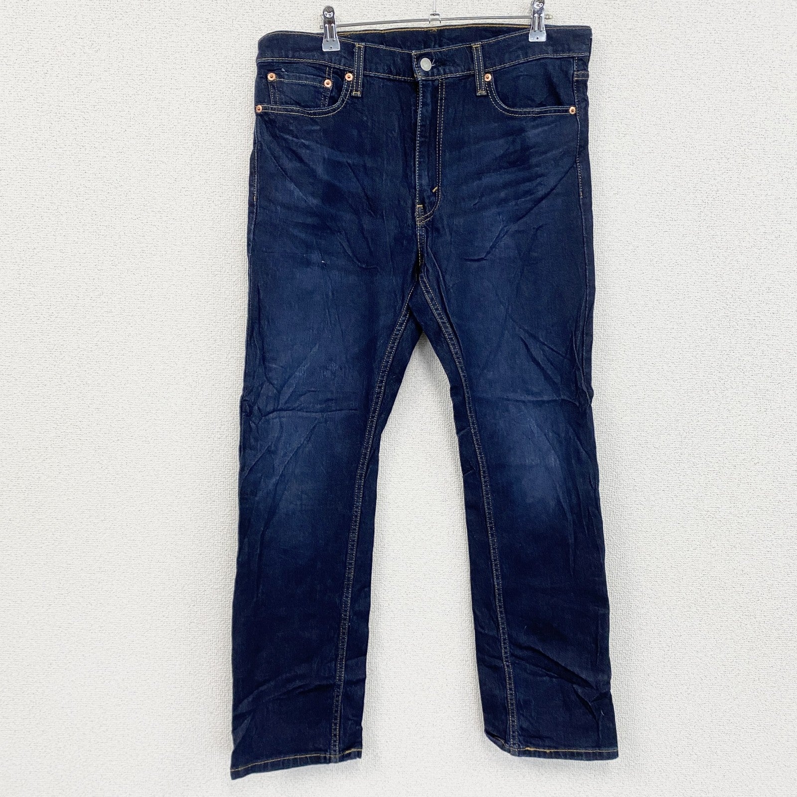 Levi’s　リーバイス　513　デニムパンツ/ジーンズ　縦落ち　インディゴ　W33サイズ