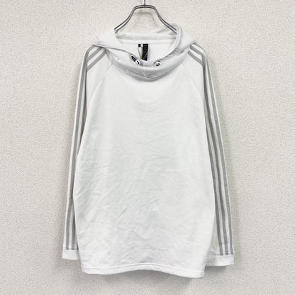 adidas　アディダス　COLD.RDY　長袖プルオーバーパーカー/フーディー　白　ホワイト　2XLサイズ