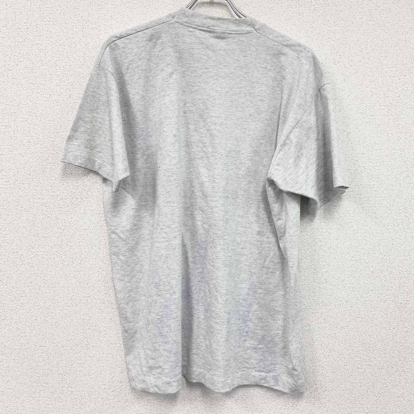 80s　SCREEN STARS　半袖プリントTシャツ　ヴィンテージ　シングルステッチ　グレー　XLサイズ