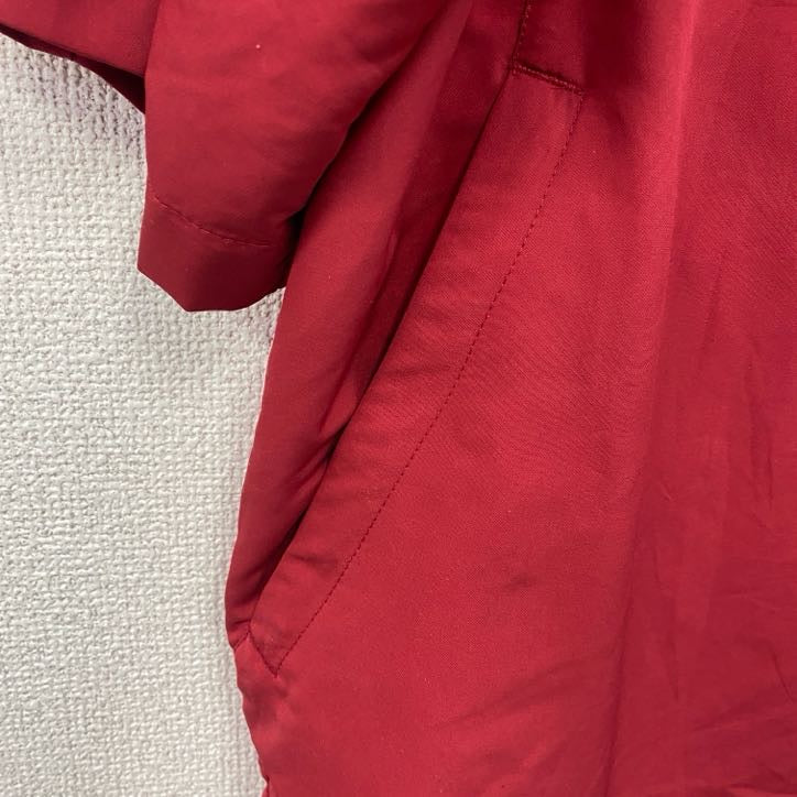 NIKE GOLF　ナイキゴルフ　ハーフジップ半袖Tシャツ　無地　赤　レッド　Lサイズ