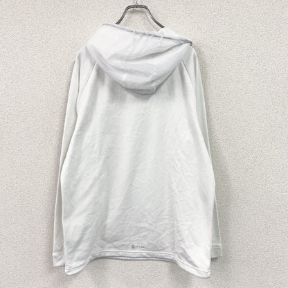 adidas　アディダス　COLD.RDY　長袖プルオーバーパーカー/フーディー　白　ホワイト　2XLサイズ