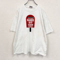 90s　GO AUSTRALIA　半袖プリントTシャツ　ヴィンテージ　シングルステッチ　白　ホワイト　XLサイズ