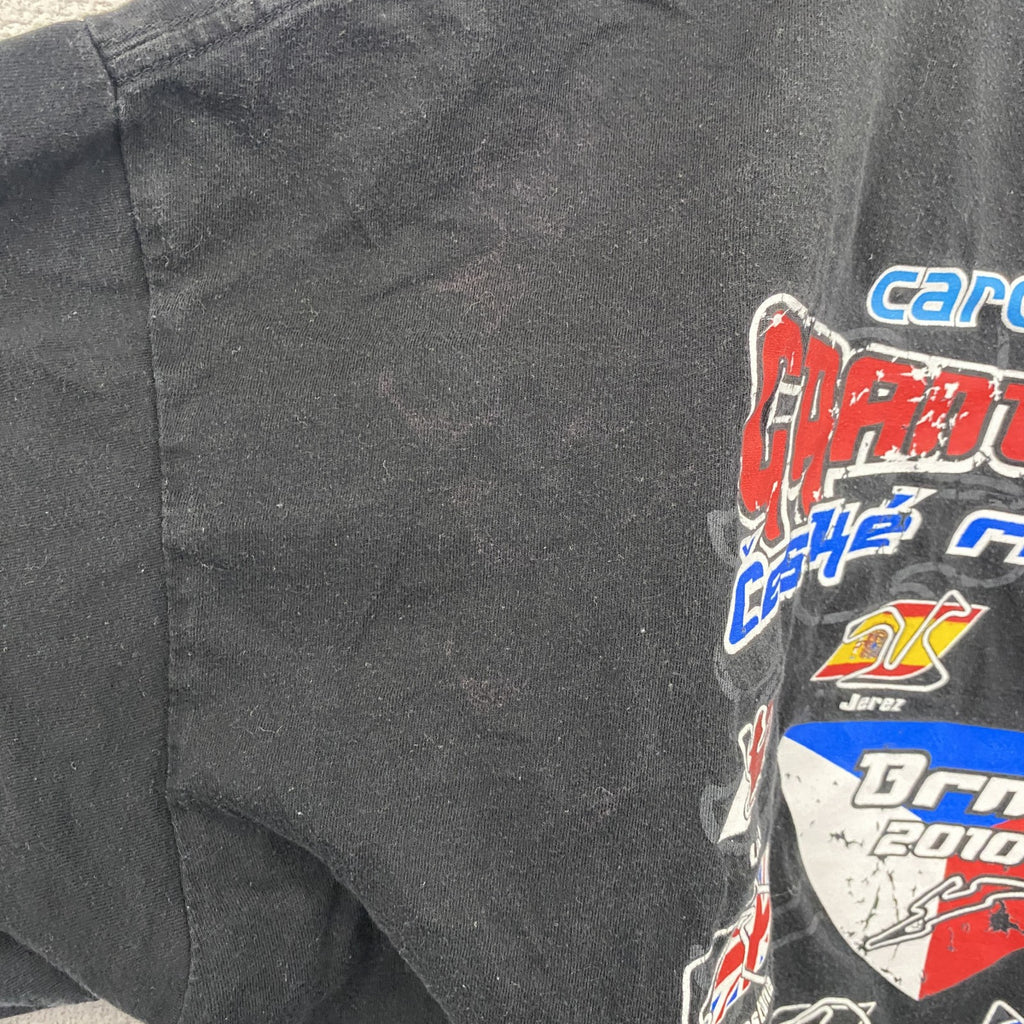 JHK　GRAND PAIX　motoGP　モトGP　半袖プリントTシャツ　黒　ブラック　2XLサイズ