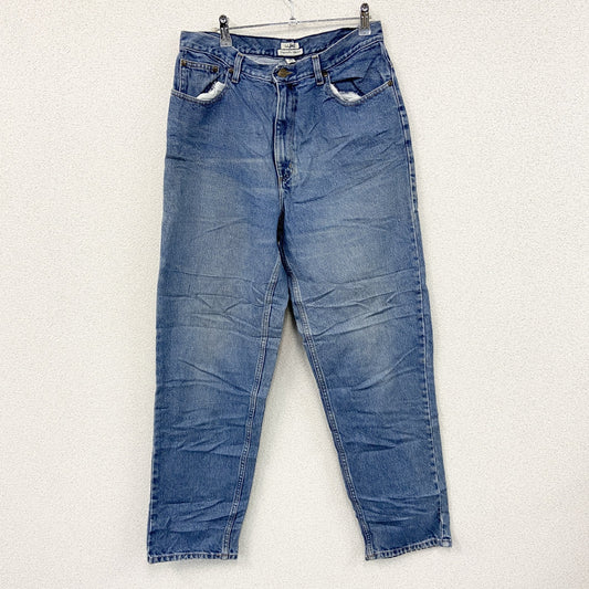 ～00s　L.L.Bean　エルエルビーン　デニムパンツ/ジーンズ　ジップフライ　縦落ち　ヴィンテージ　インディゴ　14サイズ　