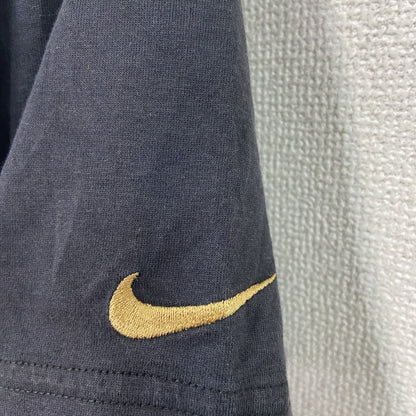 00s　NIKE　ナイキ　Manchester United FC　半袖プリントTシャツ　黒　ブラック　Lサイズ