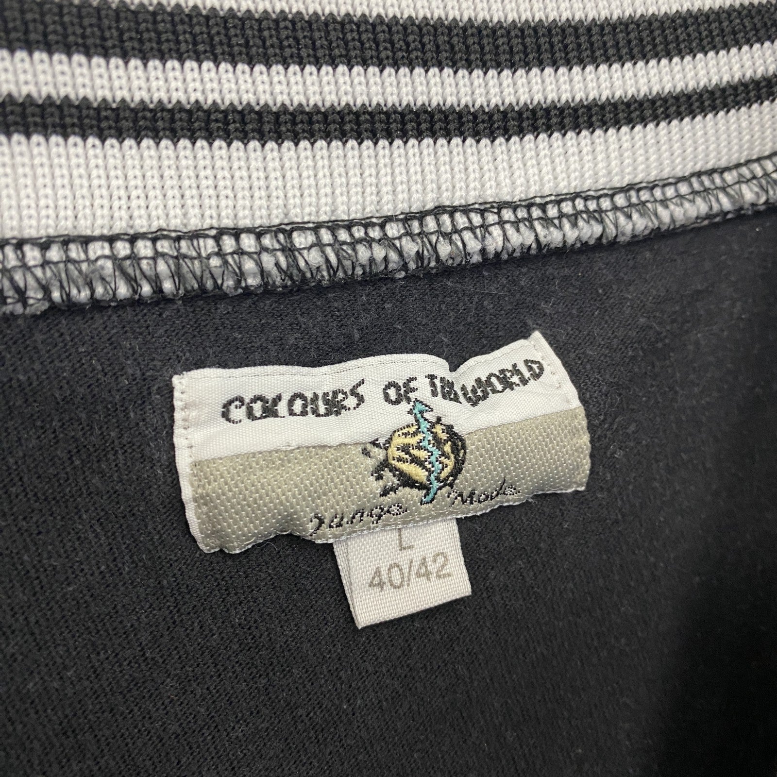 COCOURS OF THE WORLD　半袖プリントTシャツ　キャラクターT　黒　ブラック　Lサイズ
