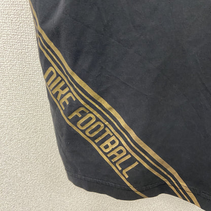 00s　NIKE　ナイキ　Manchester United FC　半袖プリントTシャツ　黒　ブラック　Lサイズ