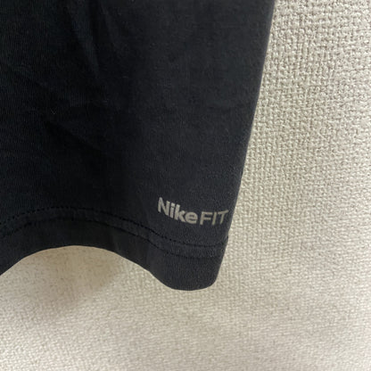 00s　NIKE　ナイキ　Manchester United FC　半袖プリントTシャツ　黒　ブラック　Lサイズ