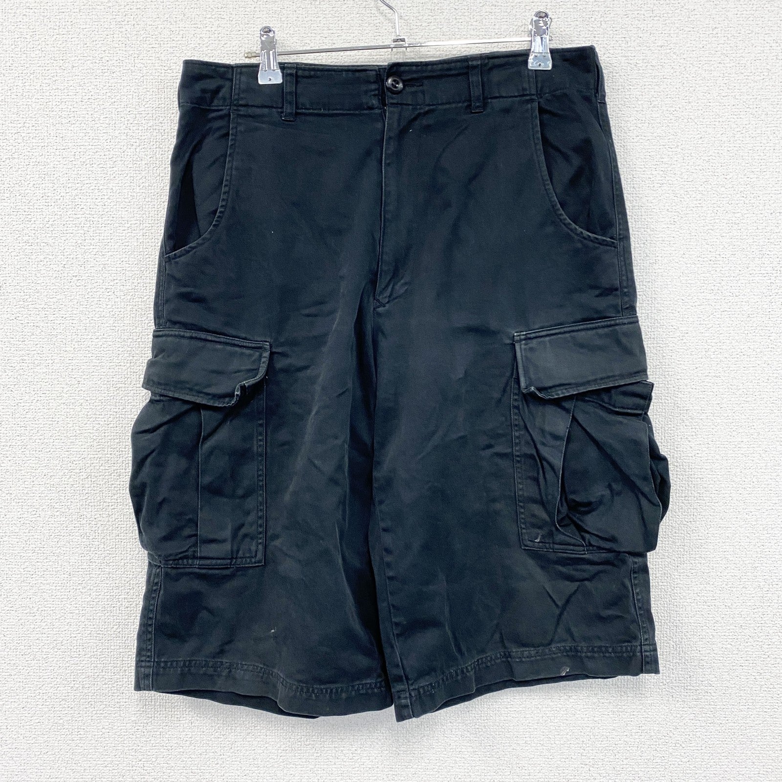 Dickies　ディッキーズ　カーゴハーフパンツ/ショートパンツ　黒　ブラック　Lサイズ