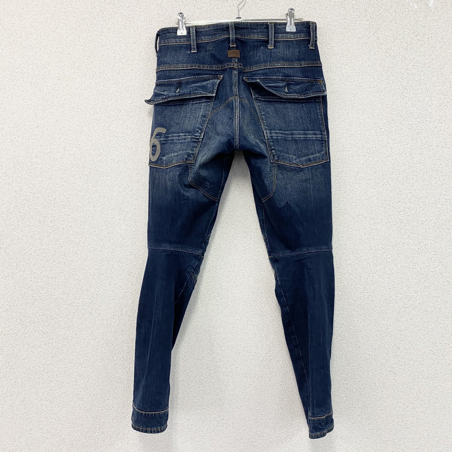G-STAR RAW　ジースターロゥ　5620　3D　デニムパンツ/ジーンズ　ボタンフライ　インディゴ　W28サイズ