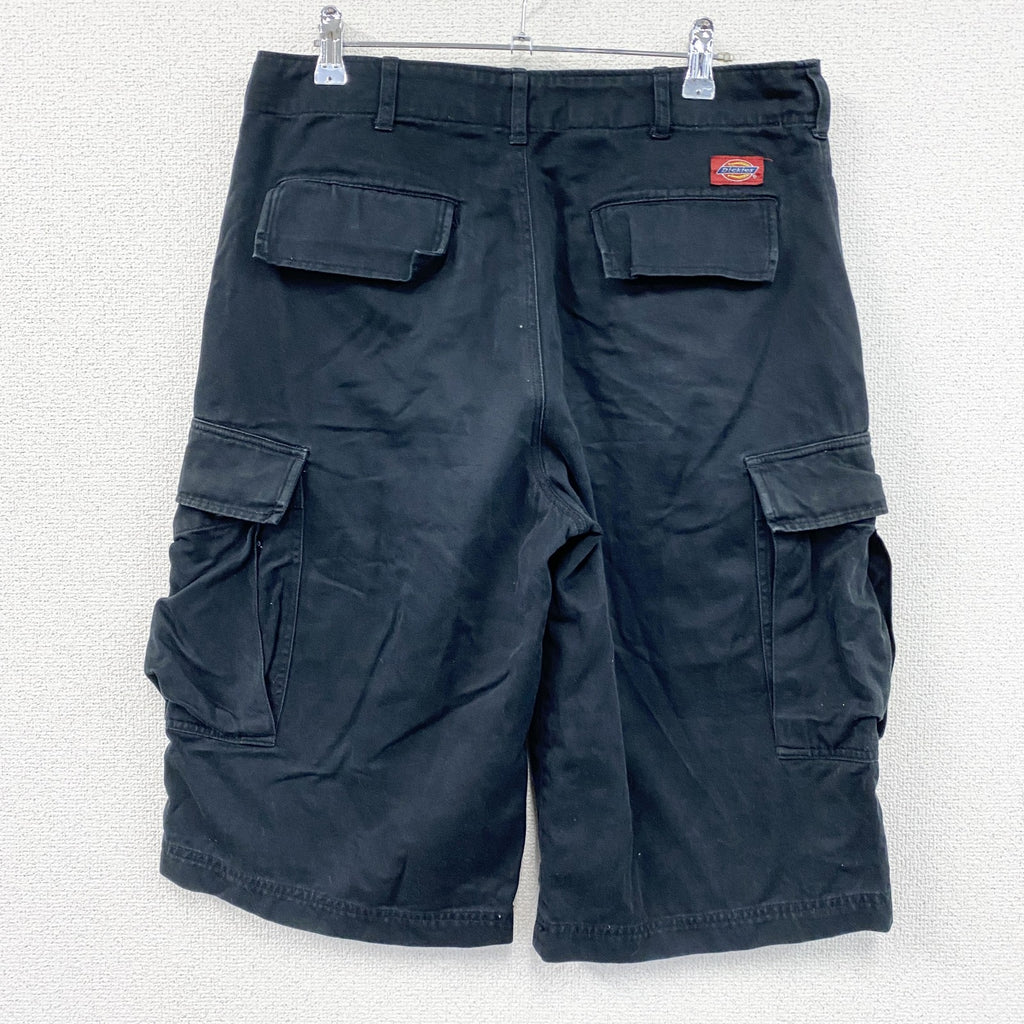 Dickies　ディッキーズ　カーゴハーフパンツ/ショートパンツ　黒　ブラック　Lサイズ