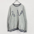 GAP　ギャップ　スウェット/トレーナー　デカロゴ　グレー　Mサイズ