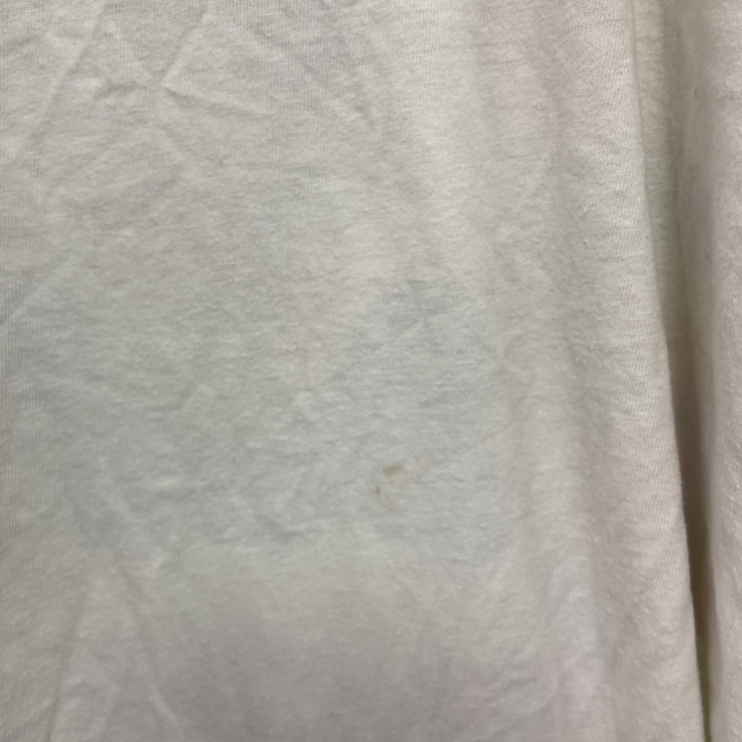 ～90s　young canda　Mickey　ミッキー　Disney　ディズニー　半袖リンガーTシャツ　白　ホワイト