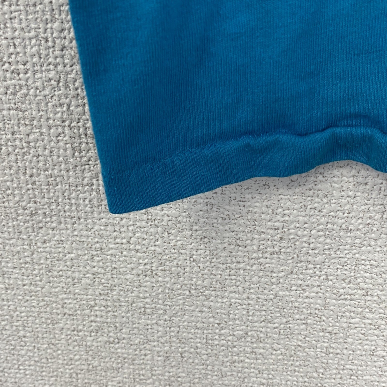 80s～　PLATINUM PLUS　半袖プリントTシャツ　ヴィンテージ　シングルステッチ　ブルー　Lサイズ