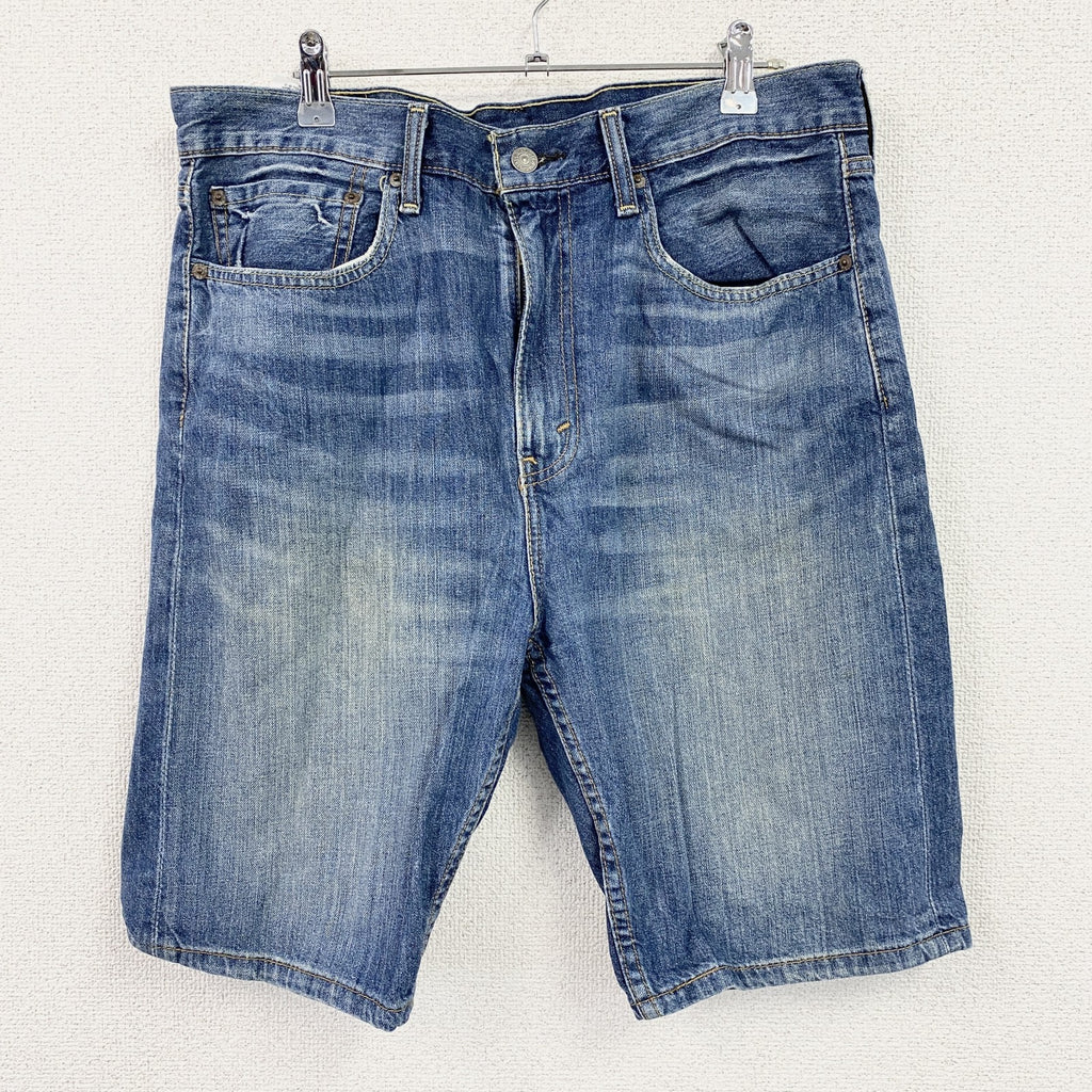 Levi’s　リーバイス　522　ハーフデニムパンツ/ショートパンツ　インディゴ　W34サイズ