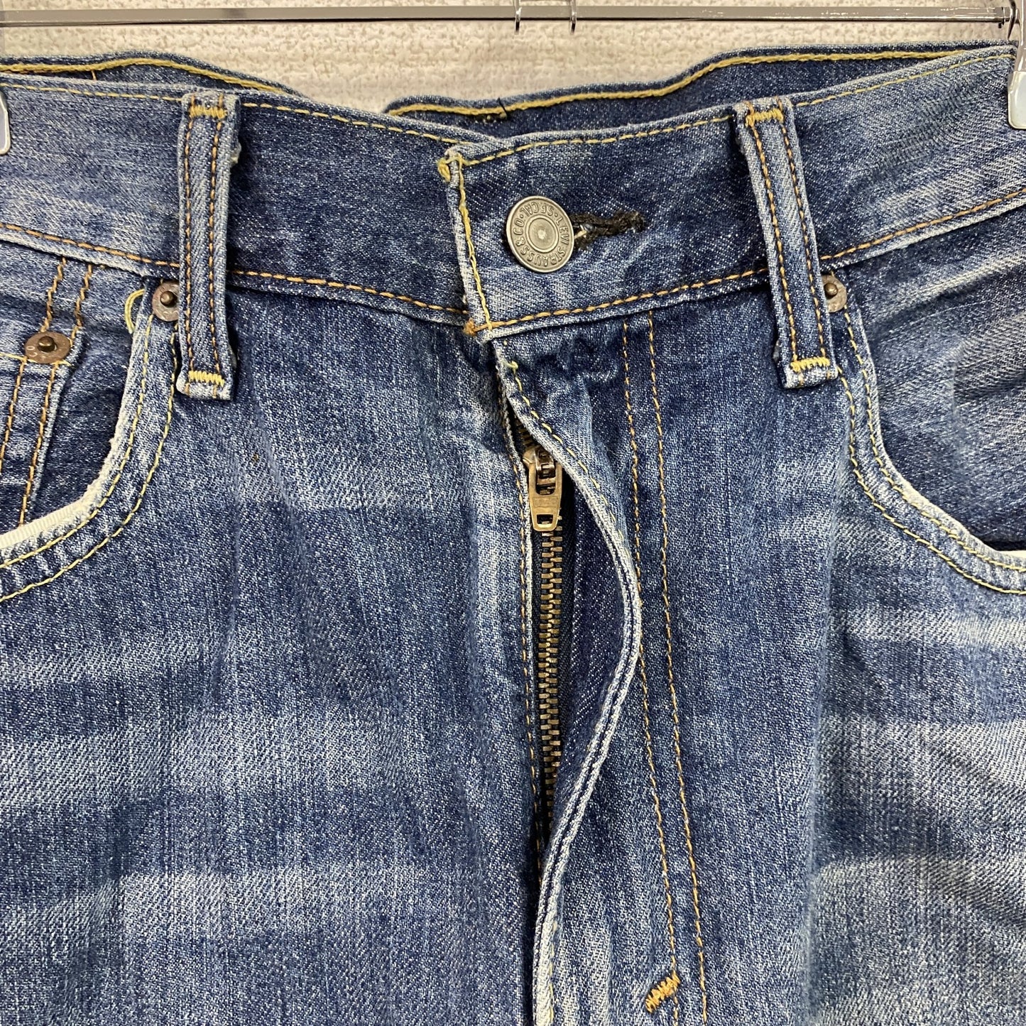 Levi’s　リーバイス　522　ハーフデニムパンツ/ショートパンツ　インディゴ　W34サイズ