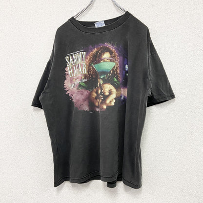 90s　All Sport　Sammy Hagar　サミー ヘイガー　半袖Tシャツ　バンドT　黒　XLサイズ