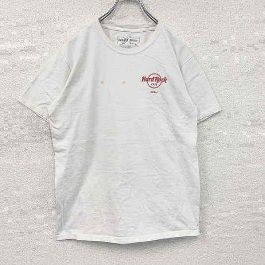 Hard Rock Cafe　ハードロックカフェ　半袖プリントTシャツ　白　ホワイト　Mサイズ