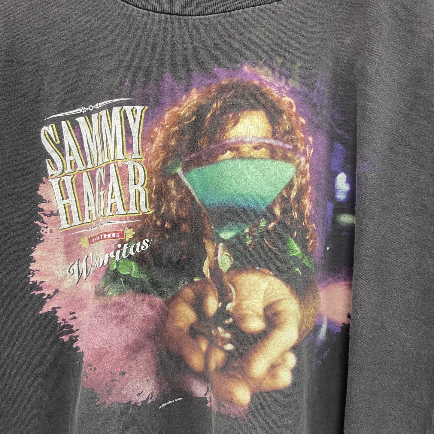 90s　All Sport　Sammy Hagar　サミー ヘイガー　半袖Tシャツ　バンドT　黒　XLサイズ