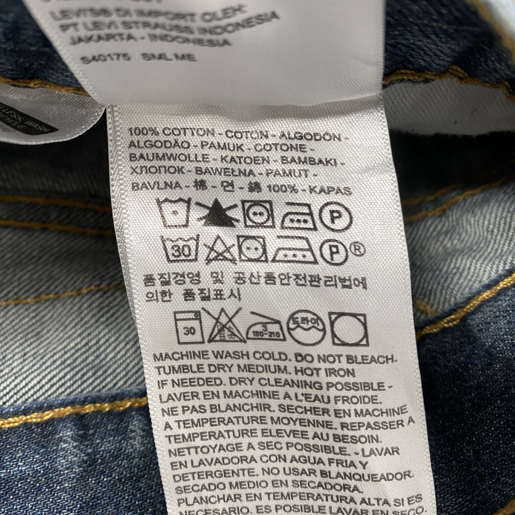 Levi’s　リーバイス　559　デニムパンツ/ジーンズ　縦落ち　インディゴ　W34サイズ