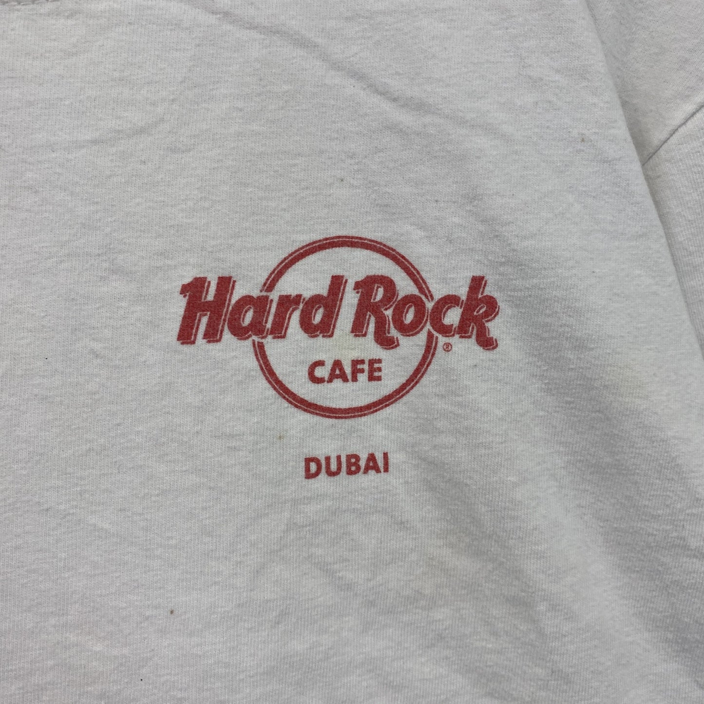 Hard Rock Cafe　ハードロックカフェ　半袖プリントTシャツ　白　ホワイト　Mサイズ