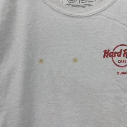 Hard Rock Cafe　ハードロックカフェ　半袖プリントTシャツ　白　ホワイト　Mサイズ