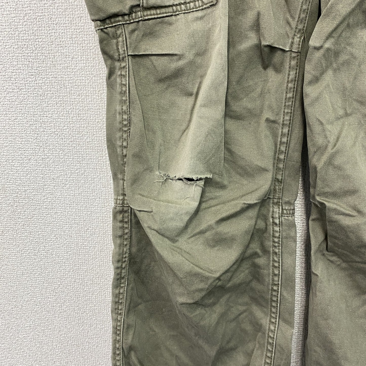AVIREX　アヴィレックス　カーゴパンツ　カーキ　Lサイズ