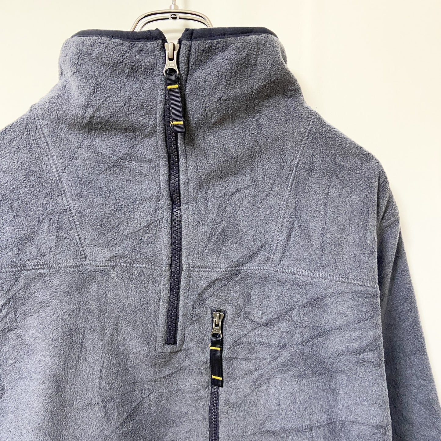 古着 used　PENDLETON ペンドルトン　長袖ハーフジップフリースジャケット　プルオーバー　ワンポイントワッペン　Lサイズ