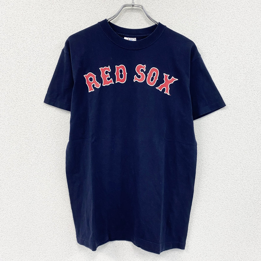 Majestic　マジェスティック　RED SOX　レッドソックス　松坂大輔　半袖プリントTシャツ　紺　ネイビー　XLサイズ