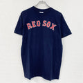 Majestic　マジェスティック　RED SOX　レッドソックス　松坂大輔　半袖プリントTシャツ　紺　ネイビー　XLサイズ