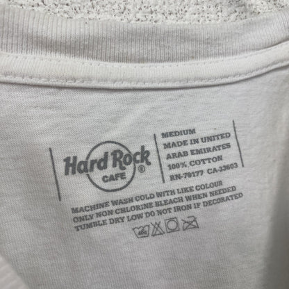 Hard Rock Cafe　ハードロックカフェ　半袖プリントTシャツ　白　ホワイト　Mサイズ