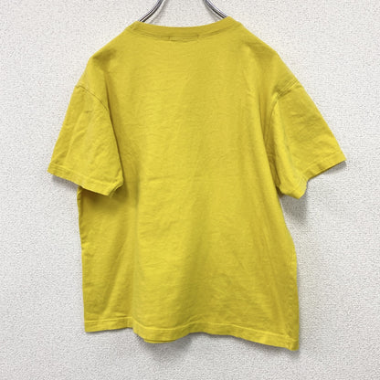 XSHADOW　ONE PIESE　ワンピース　モンキーDルフィ　半袖Tシャツ　アニメT　黄色　イエロー　Lサイズ