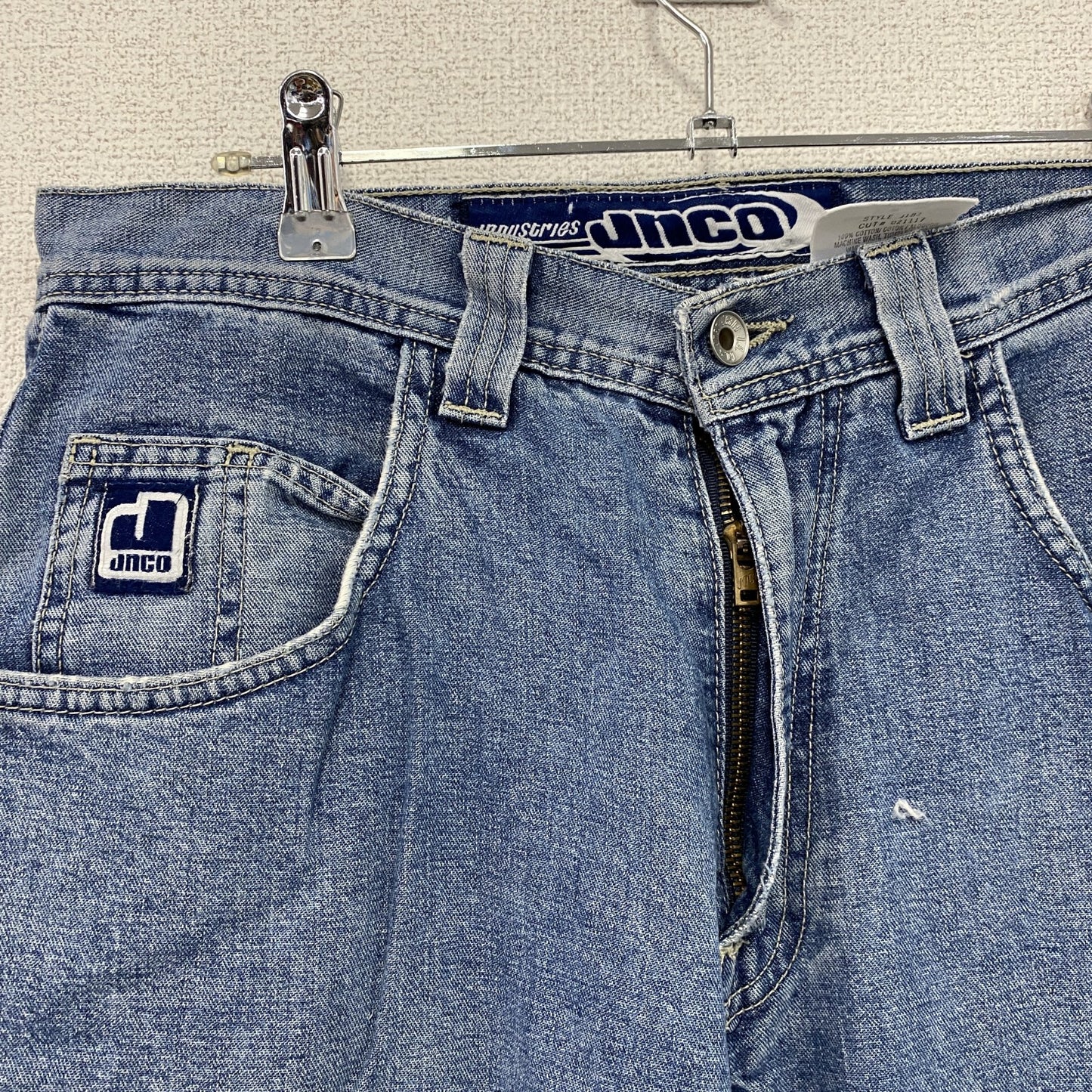 JNCO　ジェンコ　デニムパンツ/ジーンズ　ジップフライ　インディゴ　W31サイズ