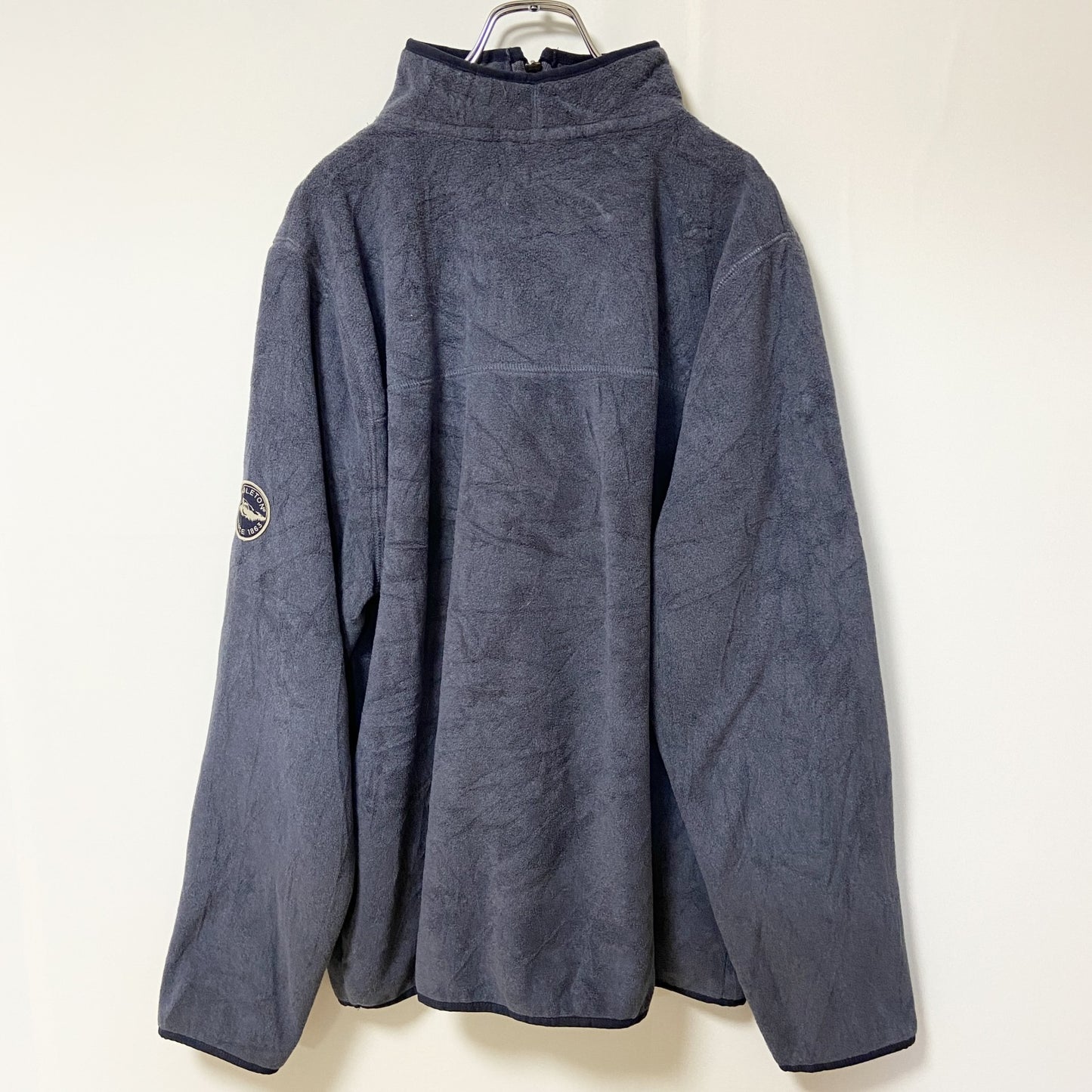 古着 used　PENDLETON ペンドルトン　長袖ハーフジップフリースジャケット　プルオーバー　ワンポイントワッペン　Lサイズ