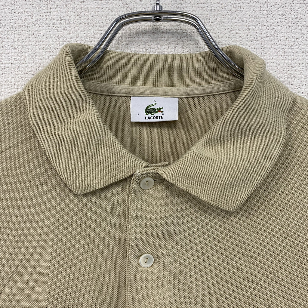 LACOSTE　ラコステ　半袖ポロシャツ　ベージュ　5サイズ