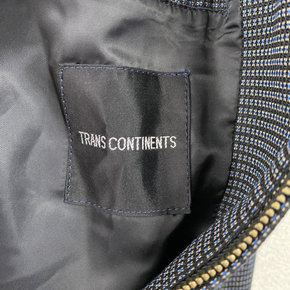 TRANS CONTINENTS　トランスコンチネンツ　ドリラーズジャケット　フルジップジャケット　黒　ブラック