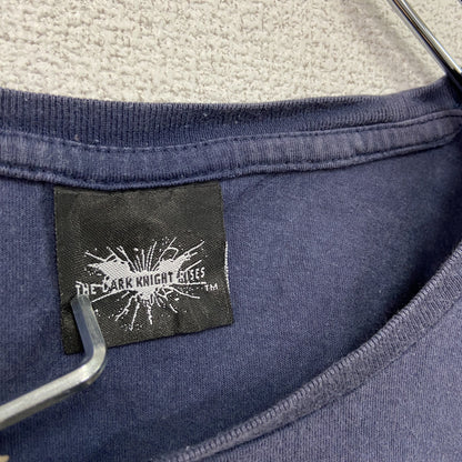 THE DARK KNIGHT RISES　ダークナイト ライジング　Batman　半袖Tシャツ　紺　ネイビー
