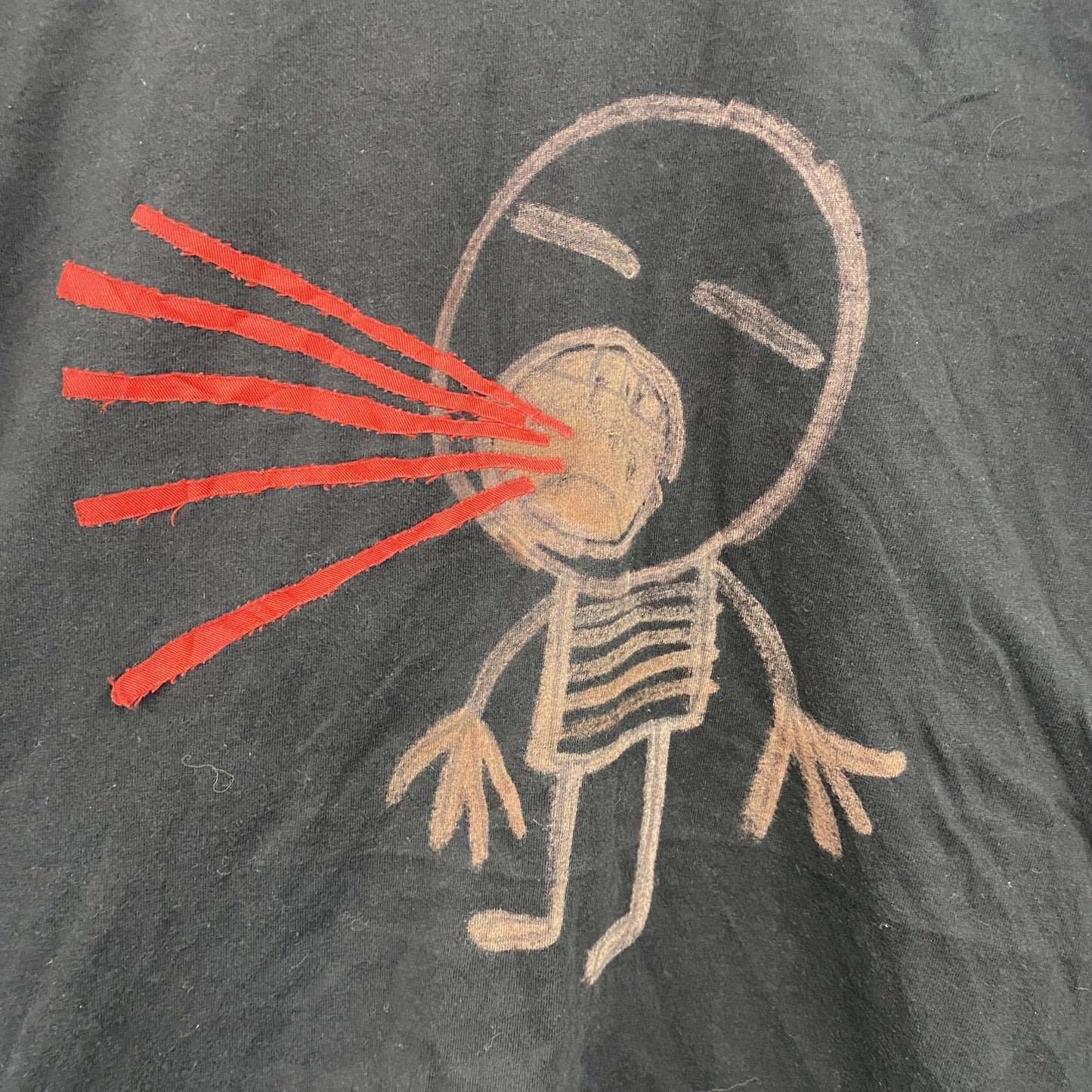 ～00s　VALENTO　長袖Tシャツ/ロンT　ヴィンテージ　黒　ブラック　Lサイズ
