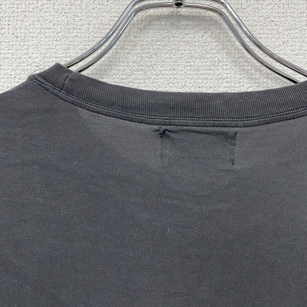 TRUSSARDI　トラサルディ　半袖プリントTシャツ　ダークグレー　46サイズ