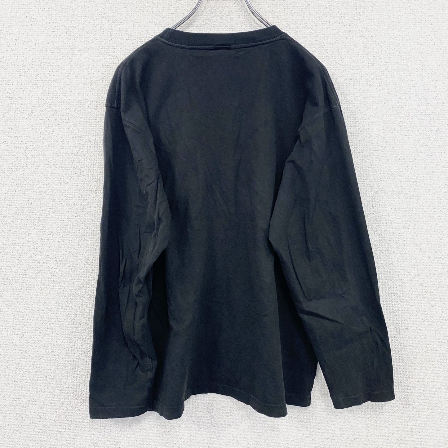 ～00s　VALENTO　長袖Tシャツ/ロンT　ヴィンテージ　黒　ブラック　Lサイズ