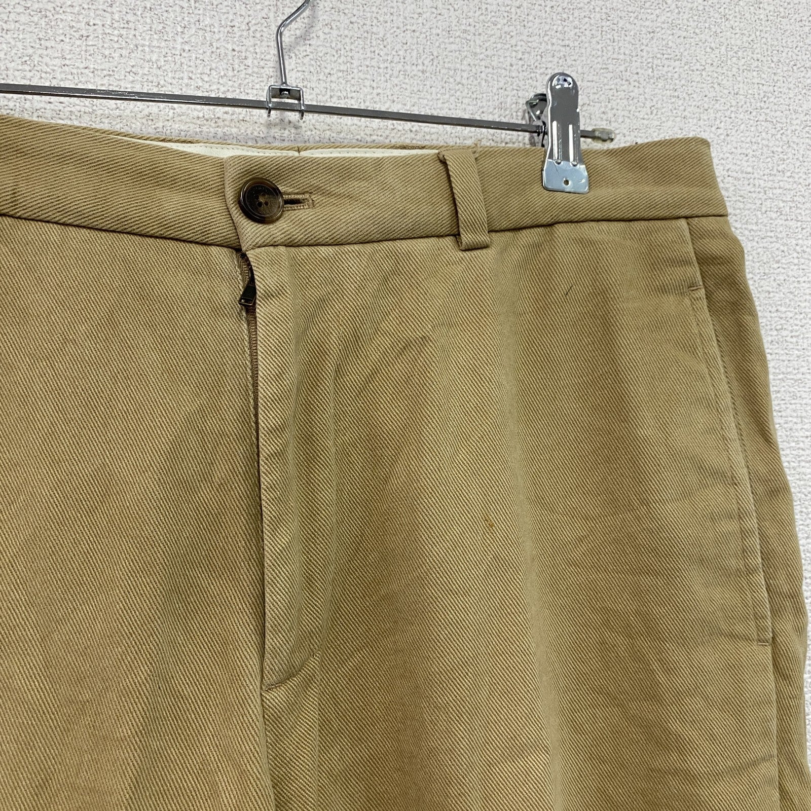Brooks Brothers　ブルックスブラザーズ　ワークパンツ　ジップフライ　ベージュ　W32サイズ