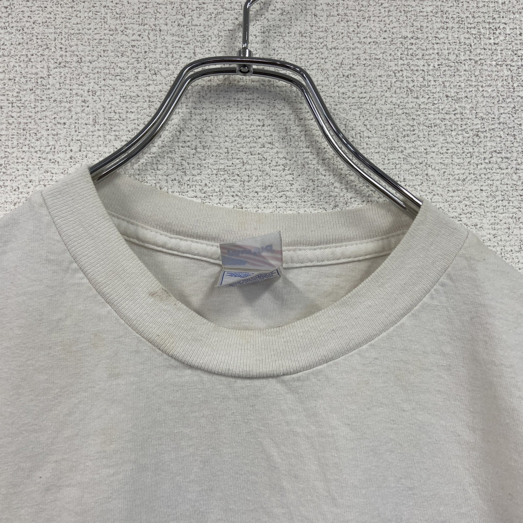 00s　Murina　半袖両面プリントTシャツ　ヴィンテージ　白　ホワイト　XLサイズ
