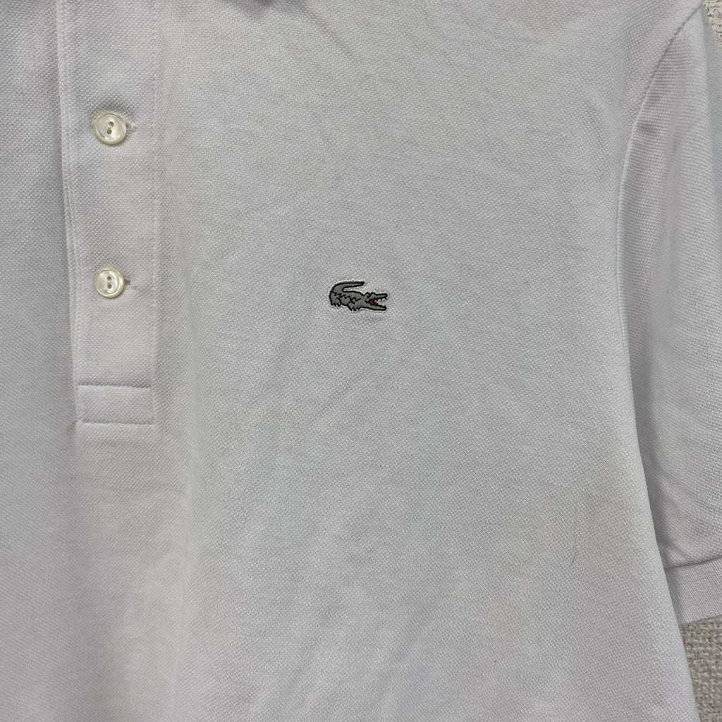 LACOSTE　ラコステ　半袖ポロシャツ　白　ホワイト　5サイズ