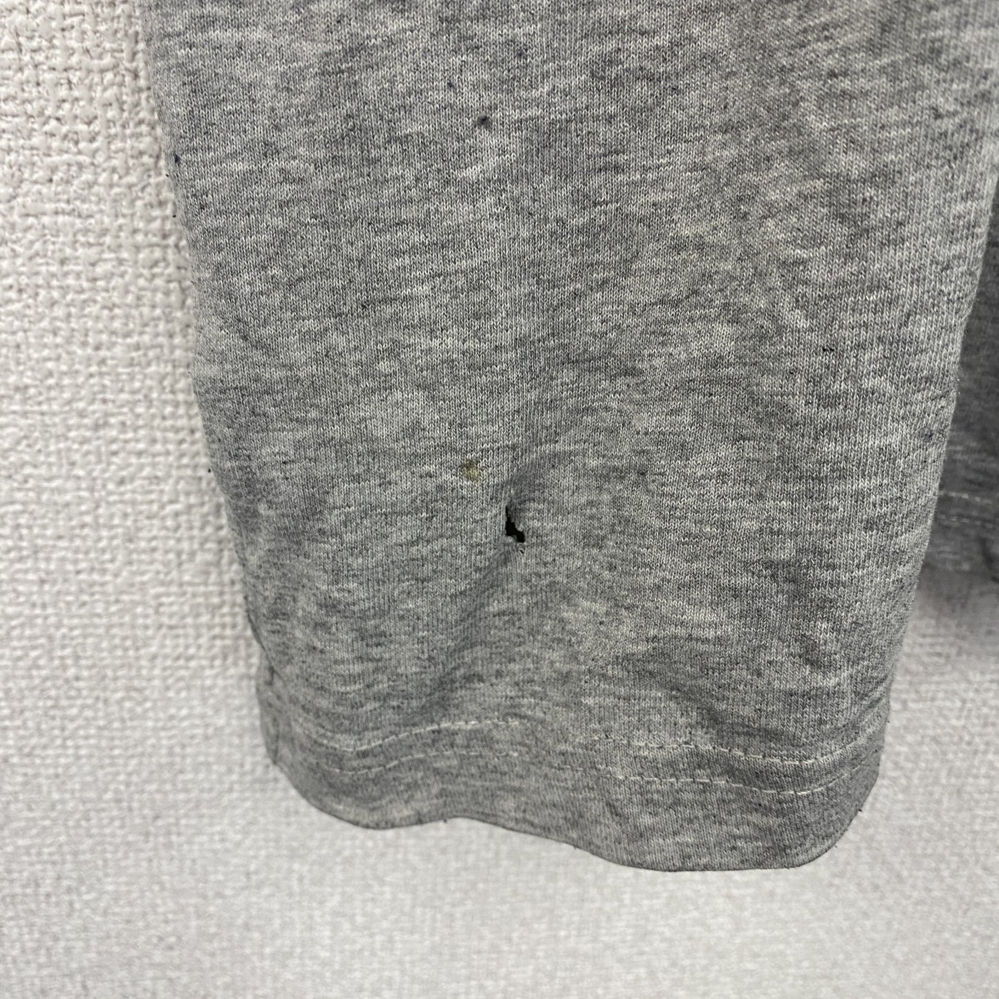 DENIM SEVENTY THREE　半袖プリントTシャツ　ロボT　灰色　霜降りグレー　2XLサイズ